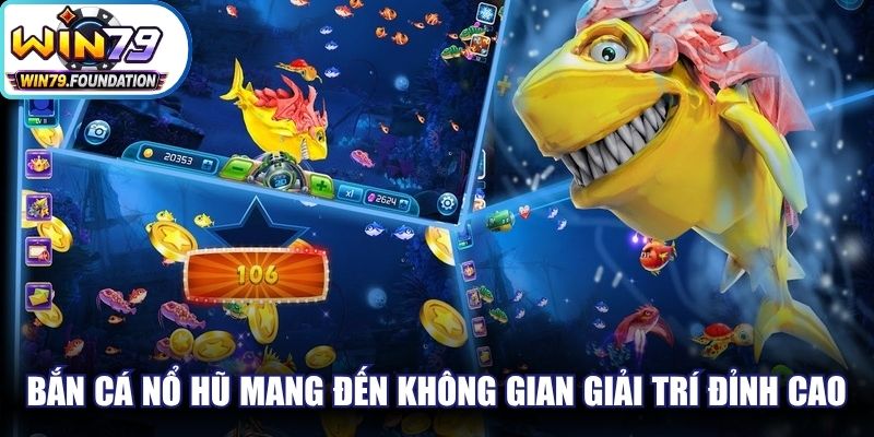 Bắn Cá Nổ Hũ - Game Săn Thưởng Cực Lớn Và Ưu Đãi Hot 1 Bắn cá nổ hũ mang đến không gian giải trí đỉnh cao, vô số quà lớn