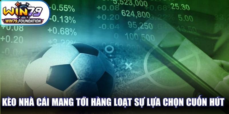 Kèo nhà cái mang tới hàng loạt sự lựa chọn cuốn hút và kịch tính