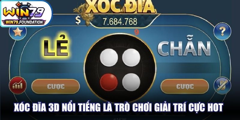 Xóc Đĩa 3D - Game Săn Thưởng Cực Đỉnh, Hấp Dẫn Hiện Nay 1 Xóc Đĩa 3D nổi tiếng là trò chơi giải trí cực hot thị trường hiện nay
